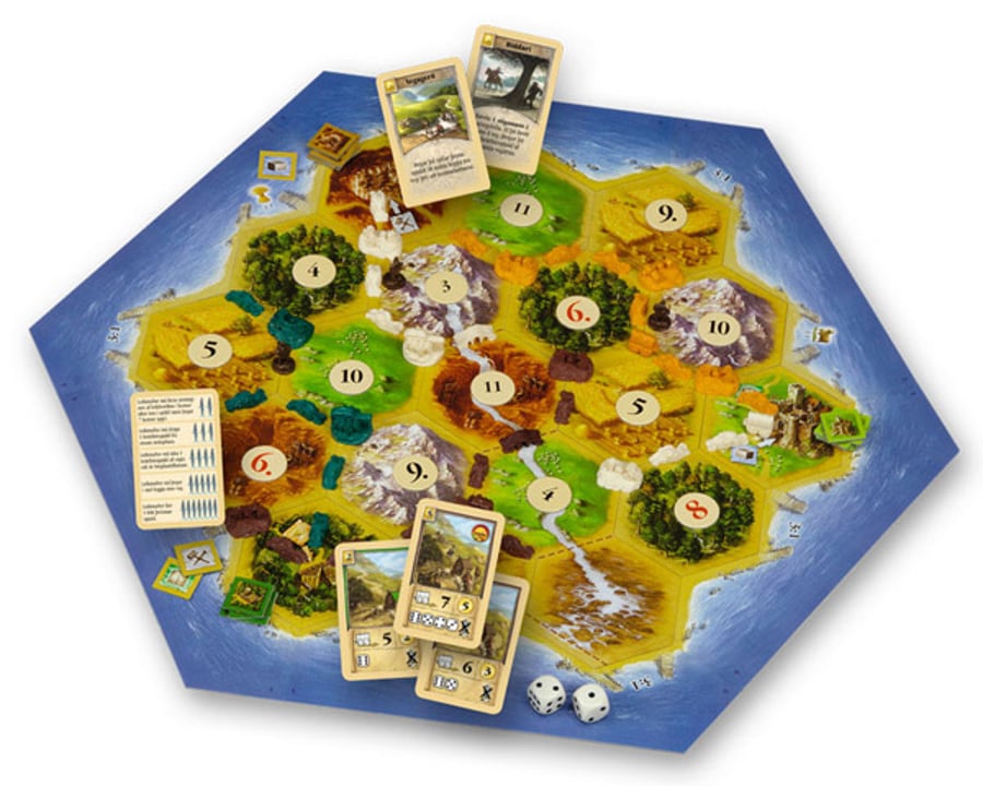 Landnemarnir á Catan - Kaupmenn og Skrælingjar viðbót 