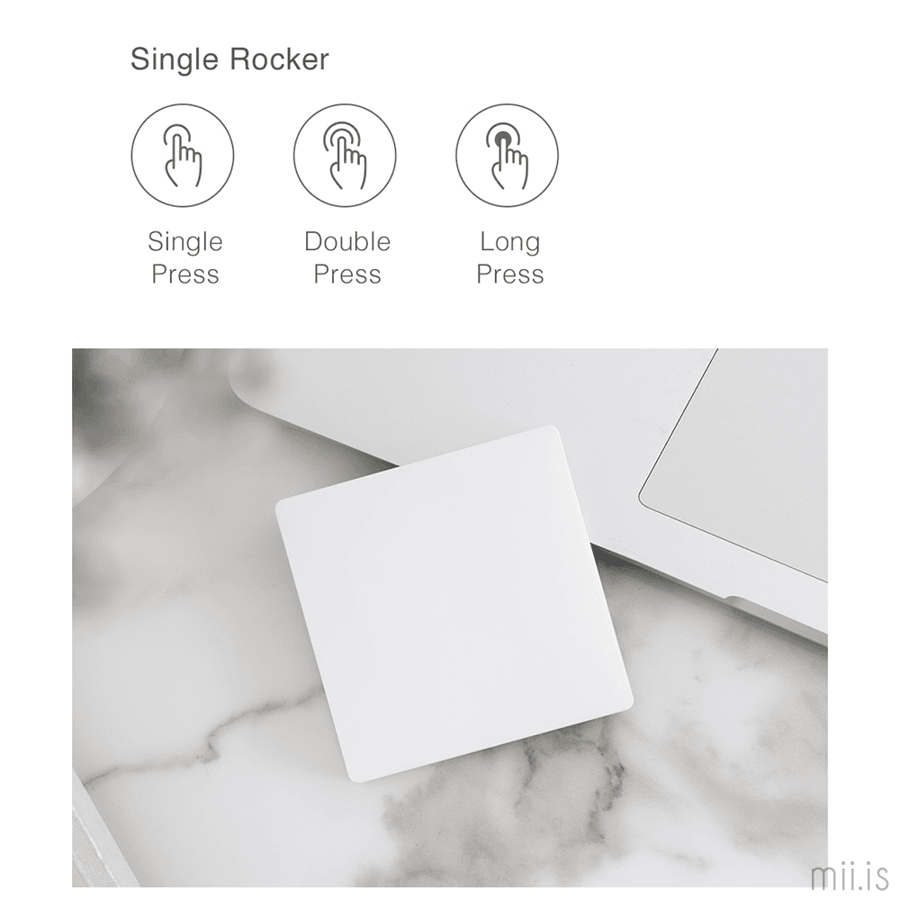 Aqara Wireless Switch Single Rocker þráðlaus snjallrofi