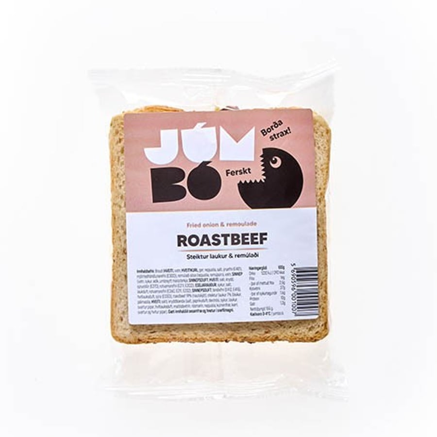 Jumbo samloka roastbeef 160 g