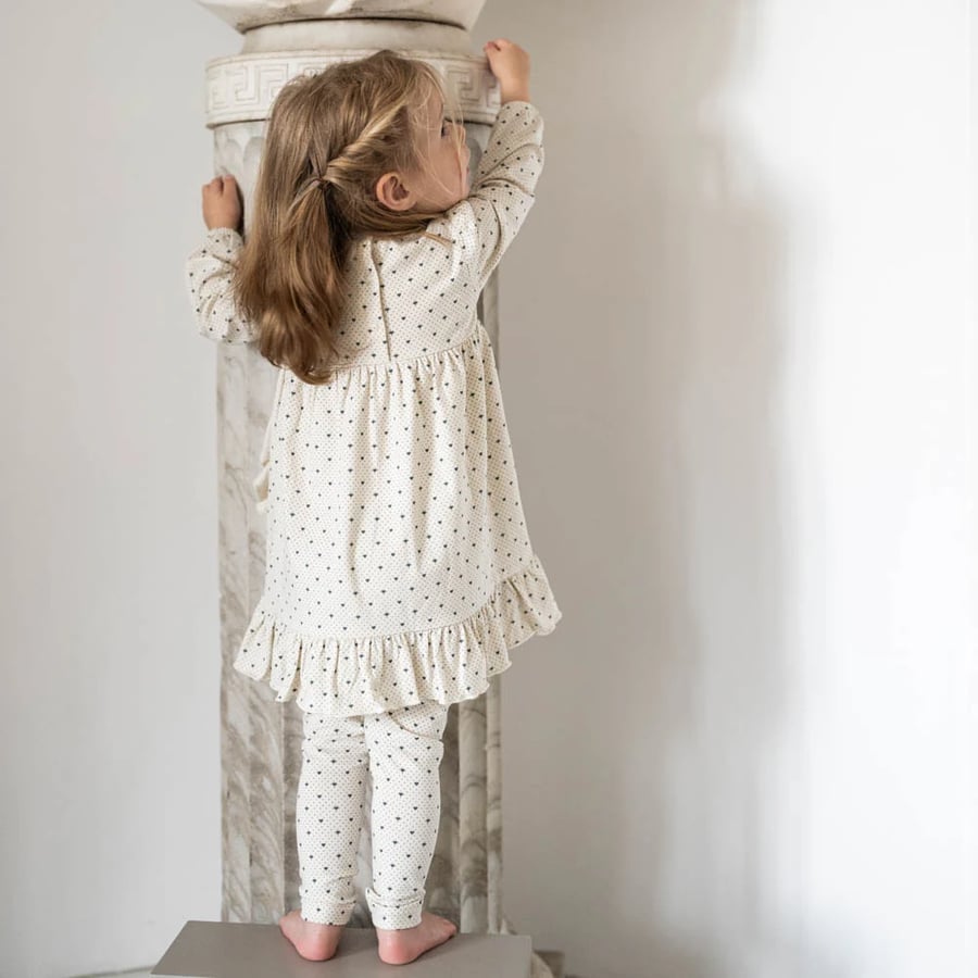 Emilia Dress Lots of Love sky – kjóll