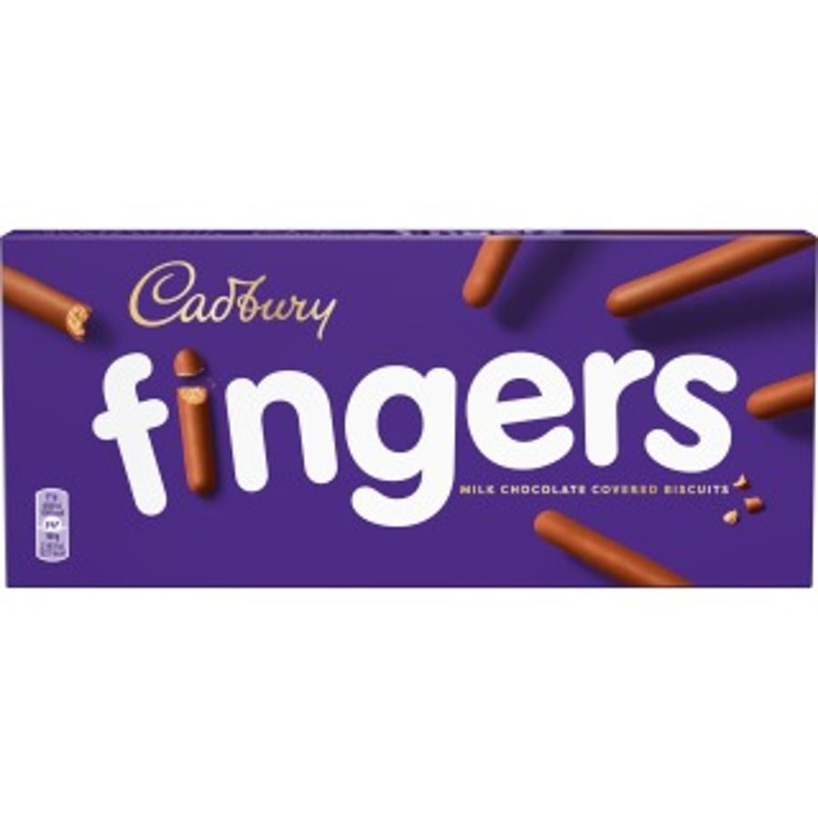 Cadbury Fingers kexfingur 114 g