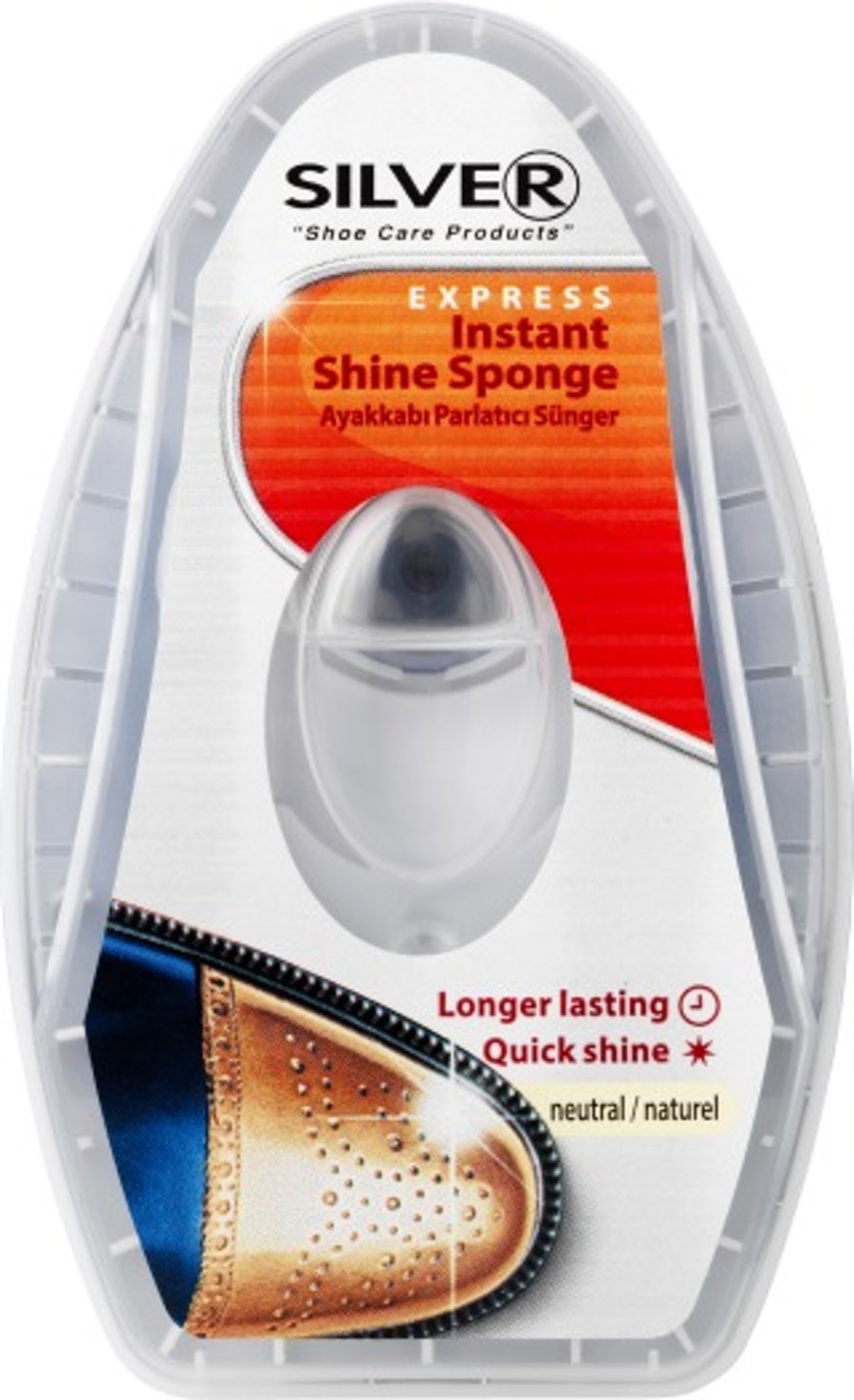Silver Instant Shine glanssvampur litlaus