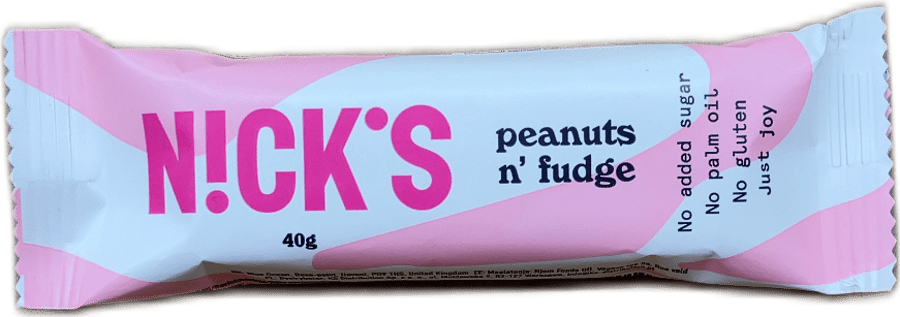Nick's Jarðhnetur og fudge 40 g