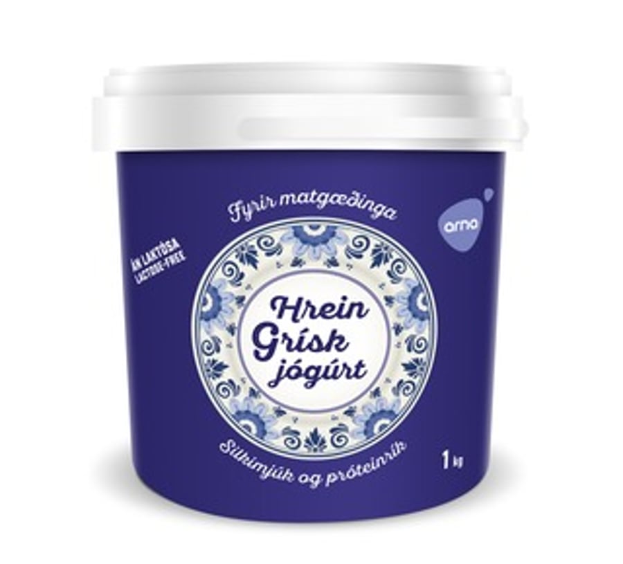 Arna grísk jógúrt hrein 1kg
