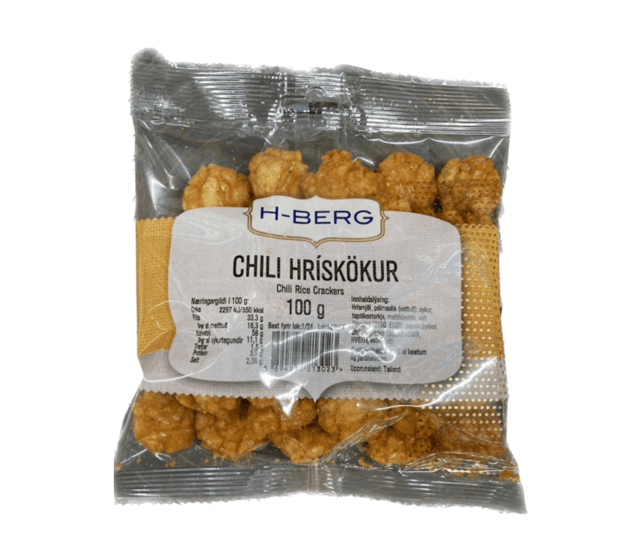 H-Berg Chilli hrískökur
