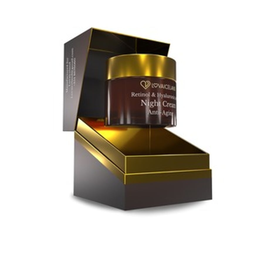 Lovaiceland næturkrem með retínóli 50 ml
