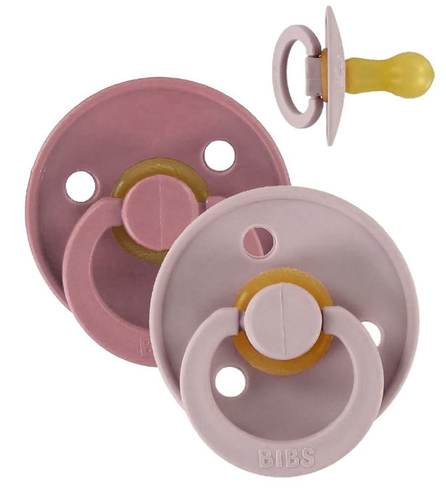 BIBS Colour Dusky Lilac/Heath Size 2 2pk