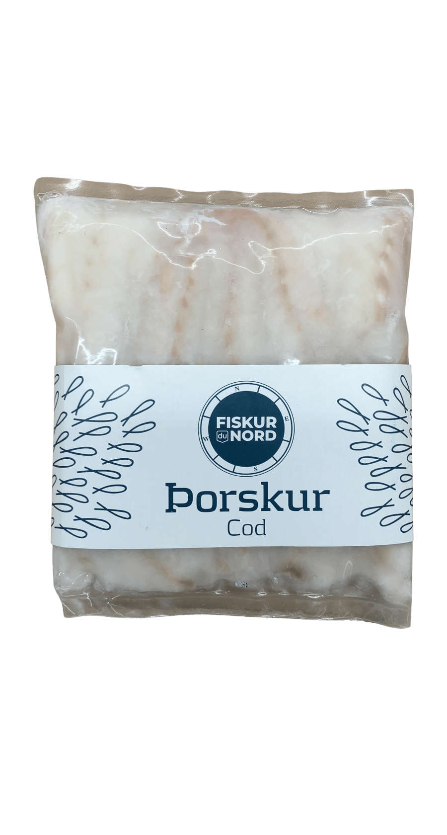 Fiskur du Nord Þorskur Frosinn 862 g