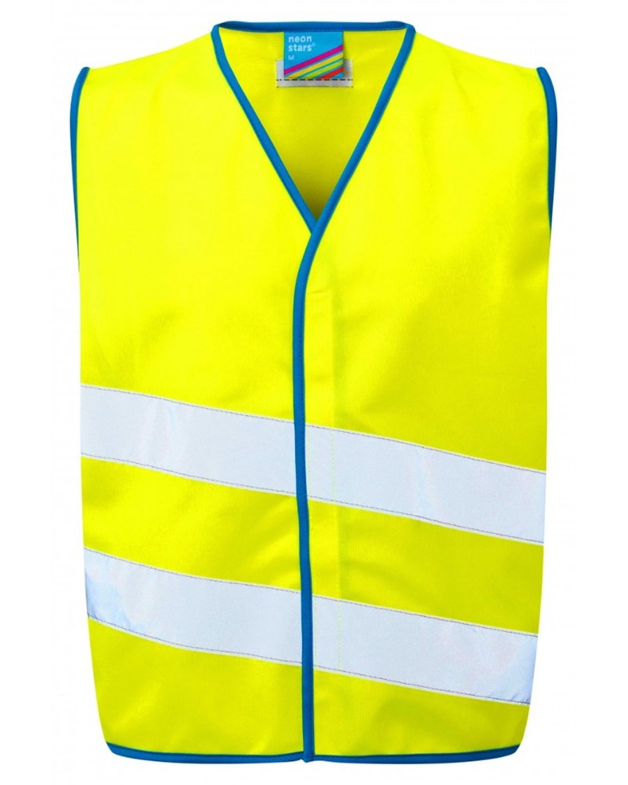 Leo NeonStars barna vesti, gult