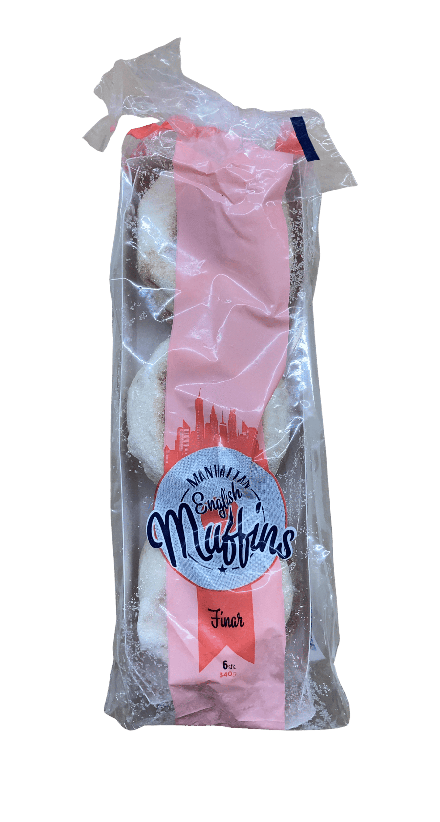 Manhattan English Muffins Fínar 6 stk
