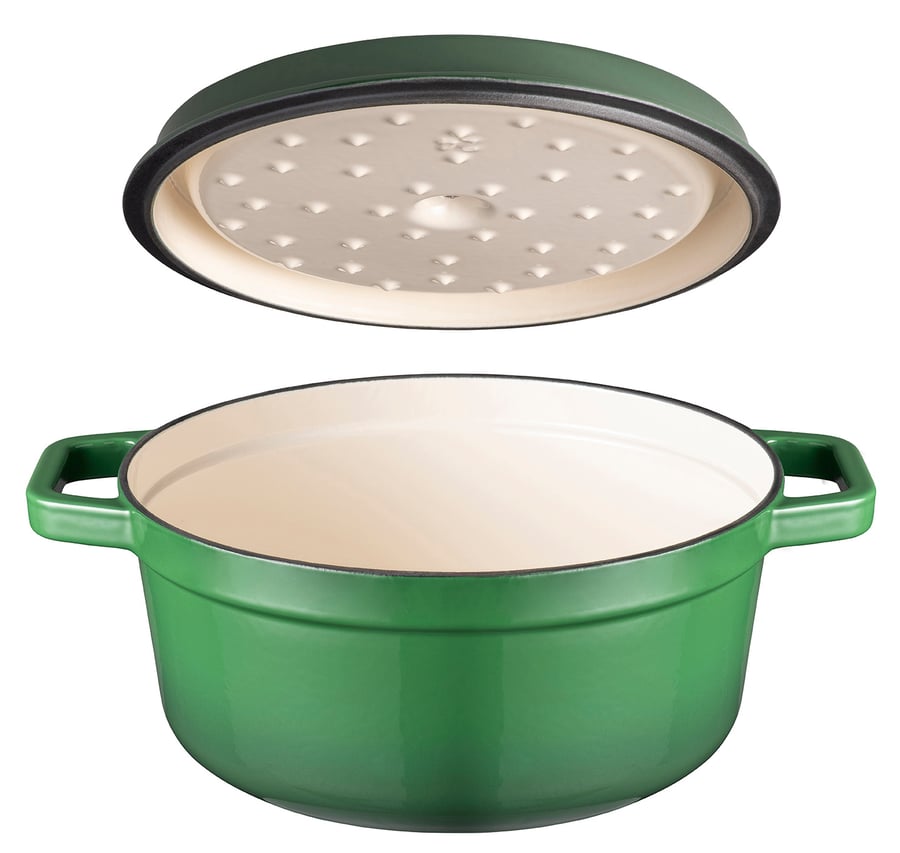 Sola Pottjárnspottur 24 cm grænn