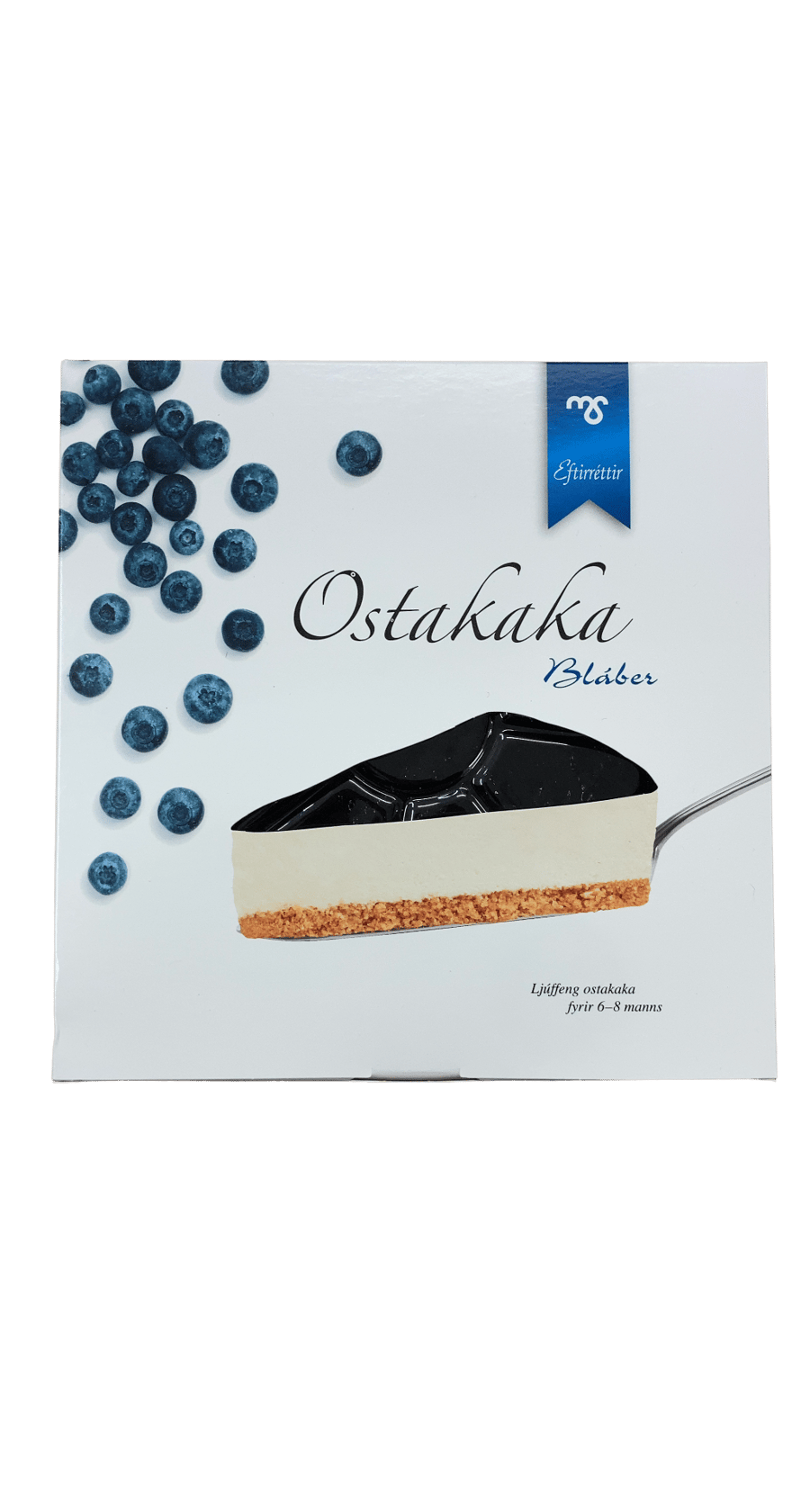 Ostakaka Bláber