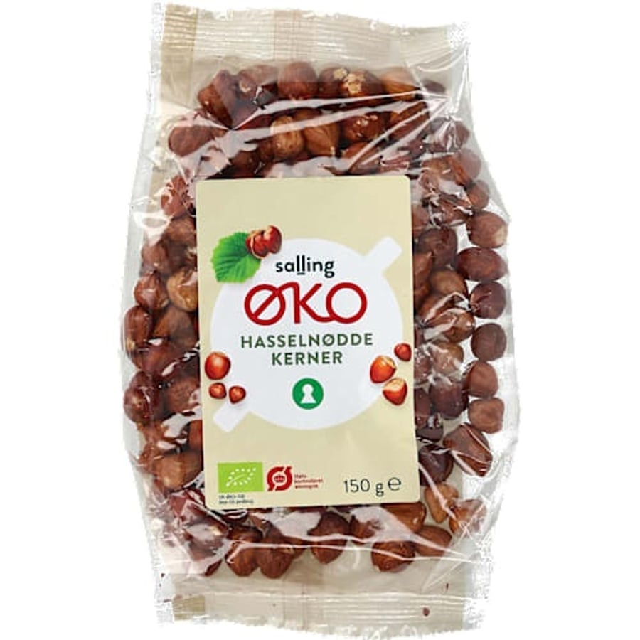 Salling ØKO lífrænir heslihnetukjarnar 150 g