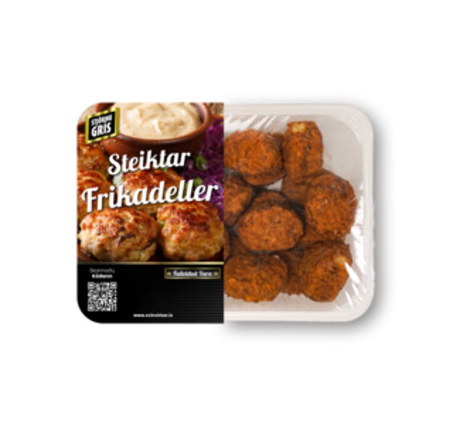 Stjörnugrís hakkabollur steiktar 1 kg