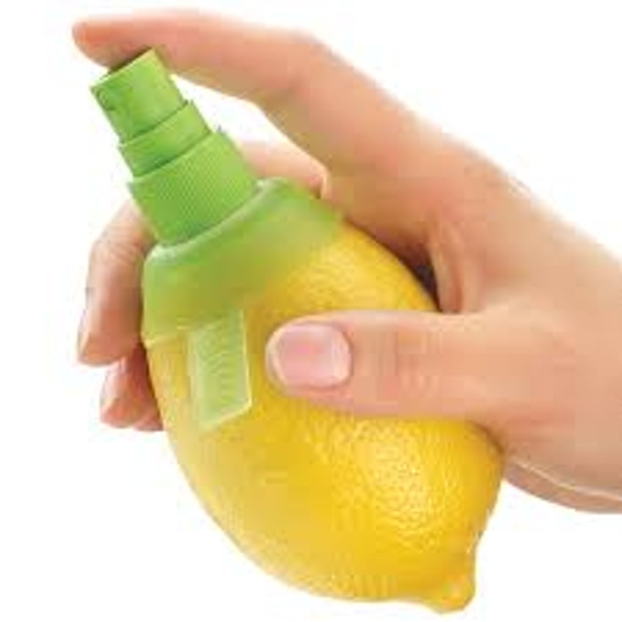 Citrus úðari - 2 stærðir og bakki fyrir cítrus ávöxtinn fylgja