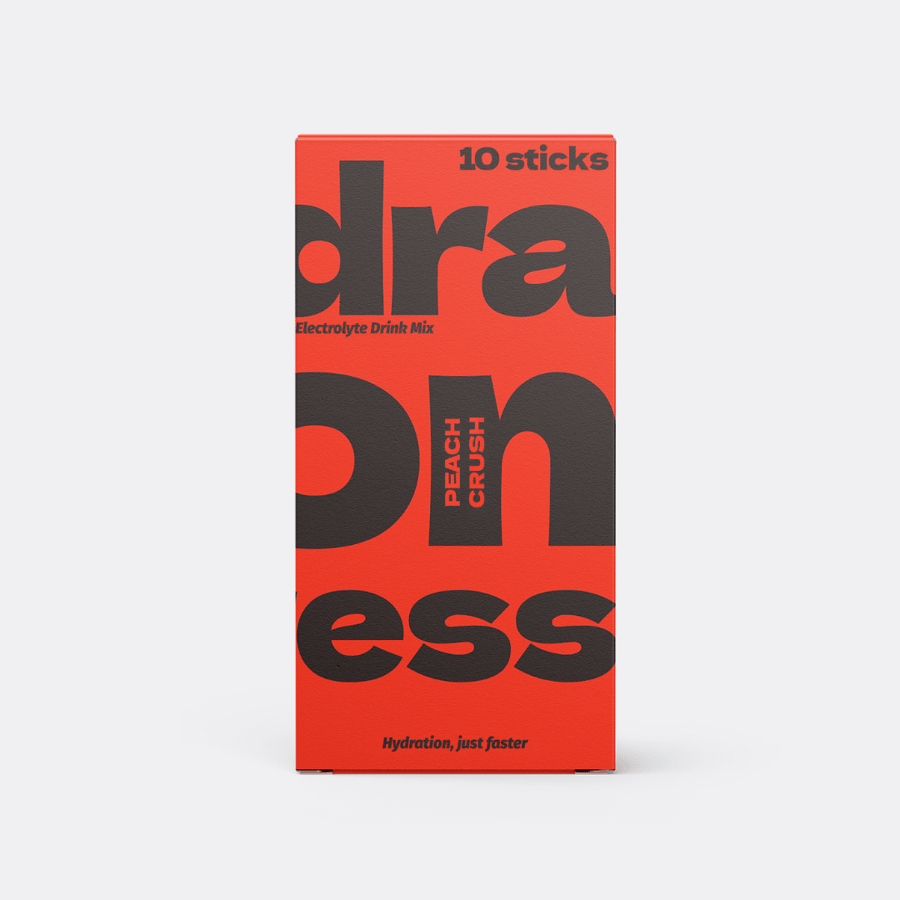 Happy Hydrate Hydration Xpress Peach Crush 10 stk.