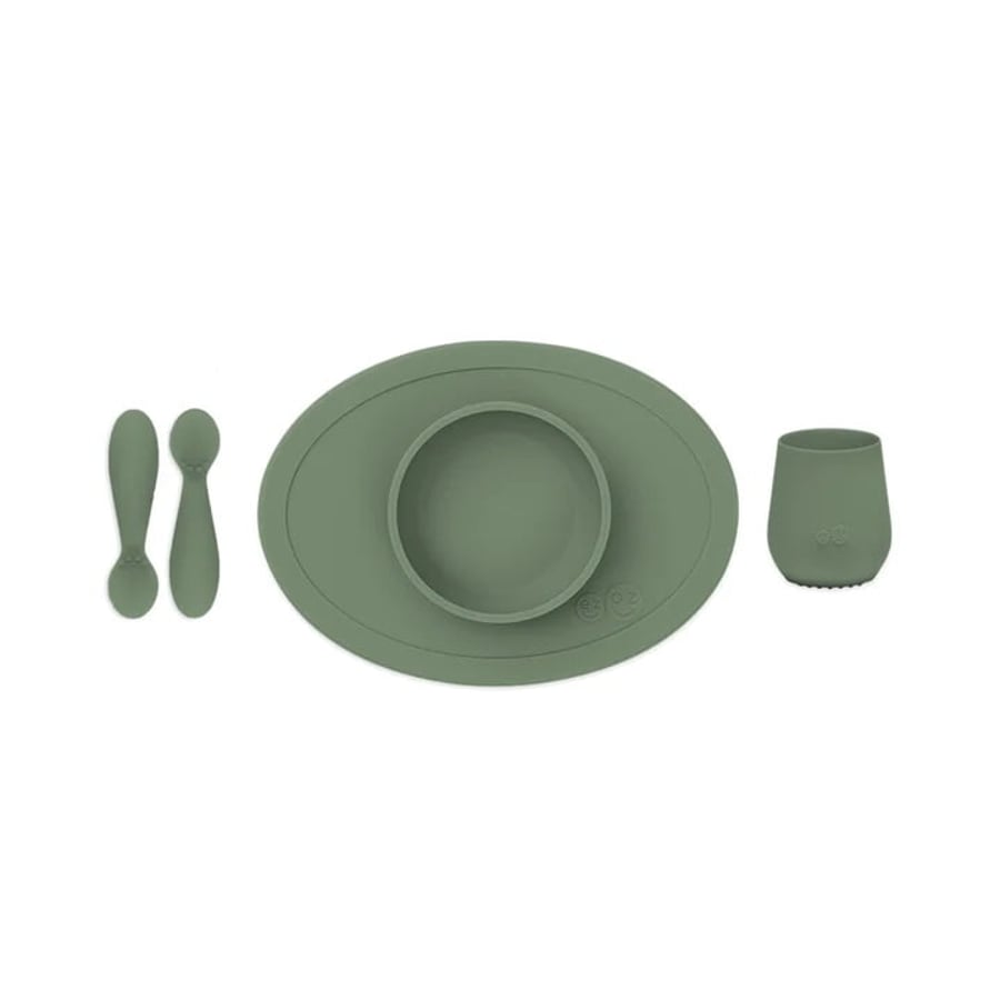 EZPZ First Foods Set Olive
