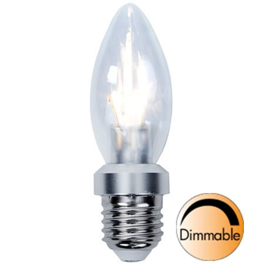 Illumination LED Clear E27 2700K 325lm 4W(30W) Dimmer compatible
