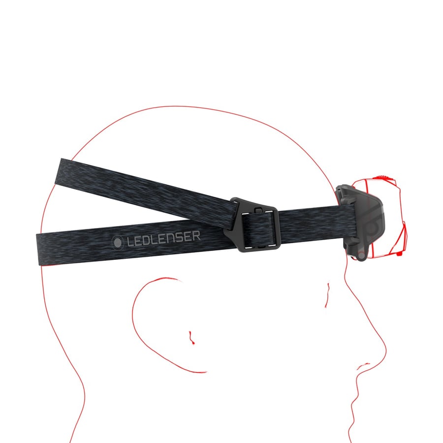 Ledlenser HF6R Core Höfuðljós, með hleðslurafhlöðu