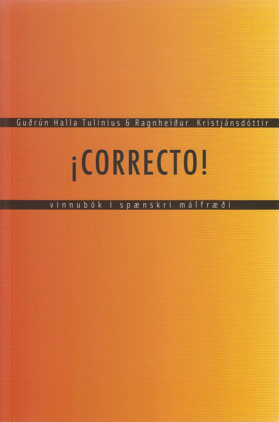 Correcto – vinnubók