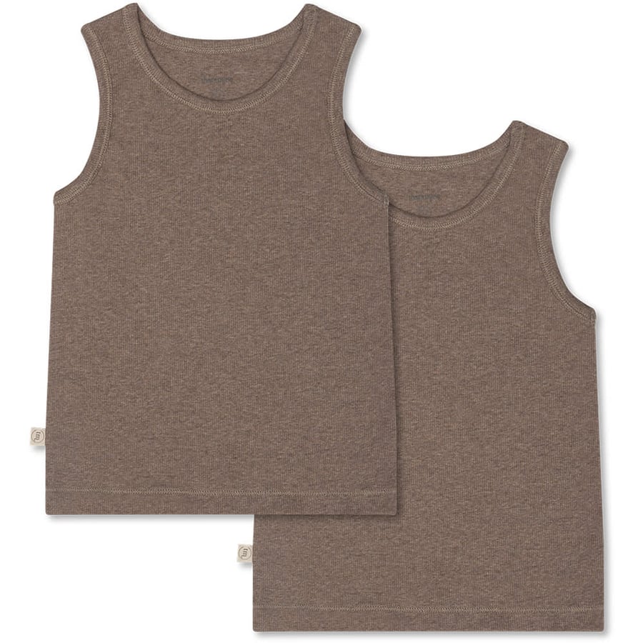 Cuno nærbolir – Brown melange 2 stk