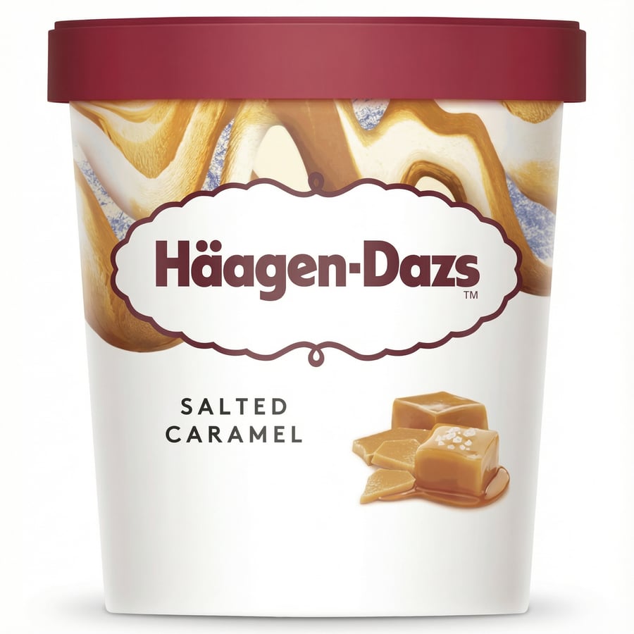 Hagen-Dazs salted caramel