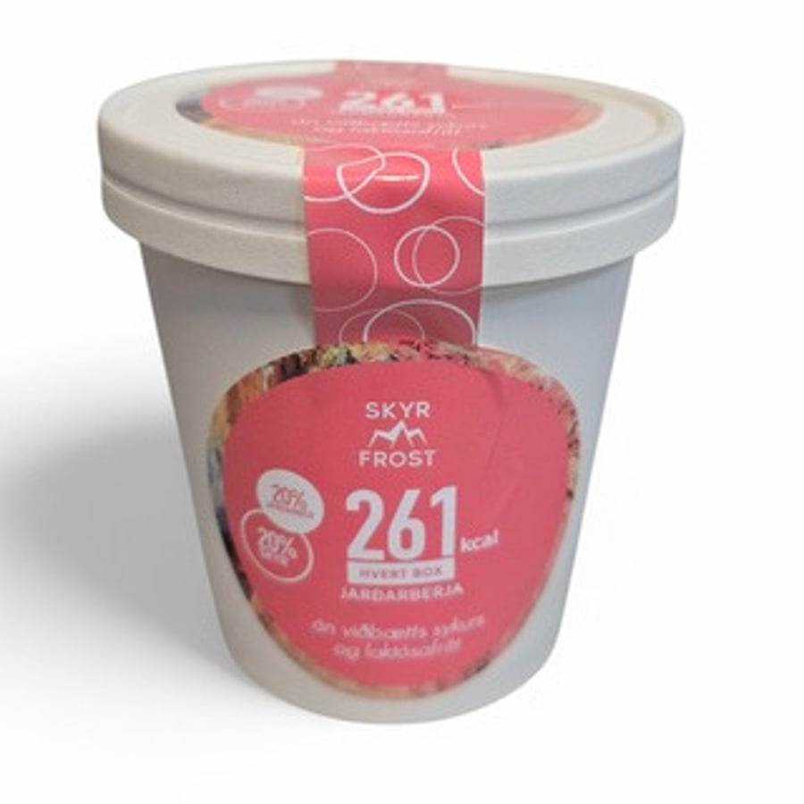 Kjörís Skyr Frost jarðarberjaís 500 ml