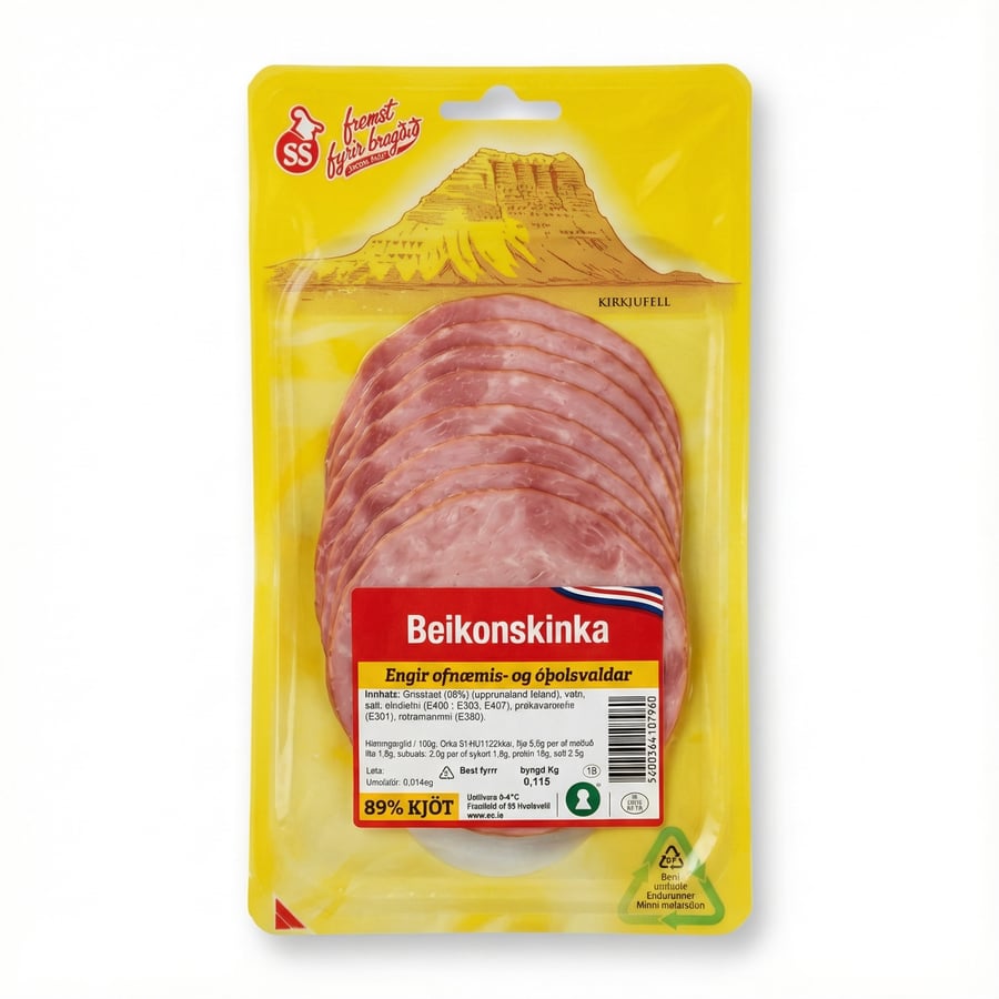 Beikonskinka 100 gr