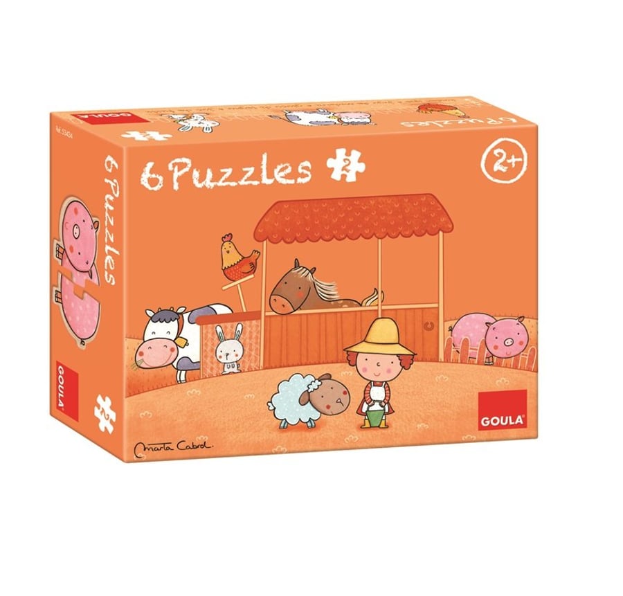 Goula 6 puzzles Carlas Farm