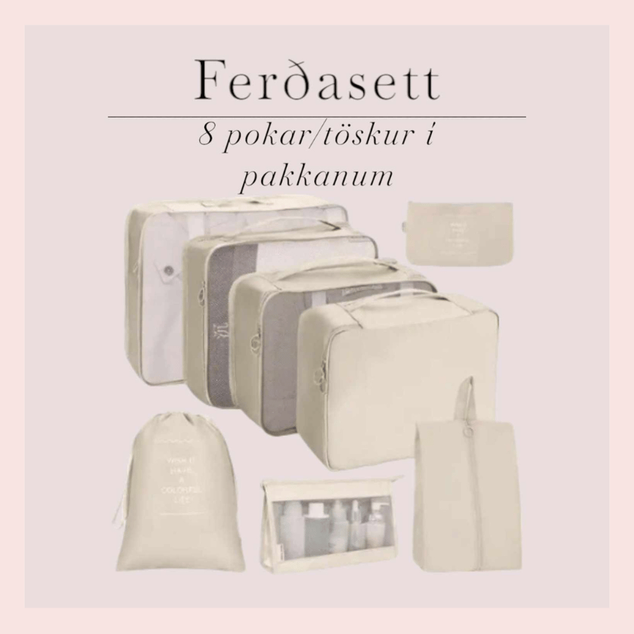 Ferðasett – 2 litir