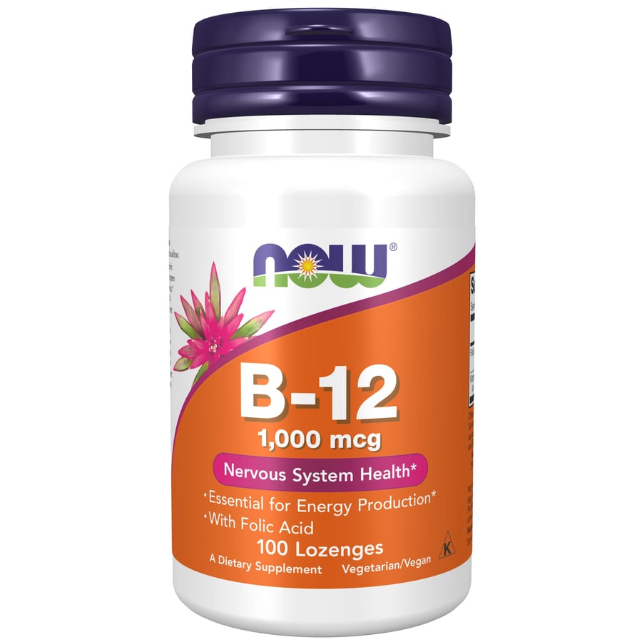 NOW B12-vítamín 1000 mcg 100 töflur