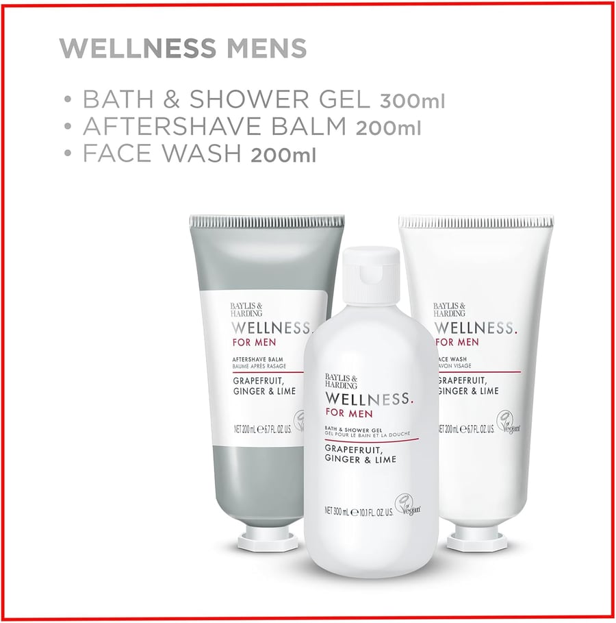 Baylis & Harding Wellness Gjafasett Fyrir Herra