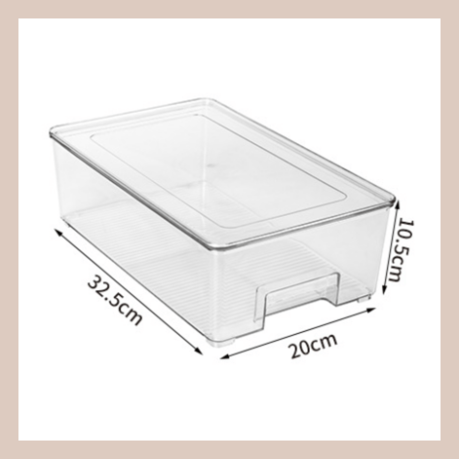Staflanleg box með loki – 4 stærðir - Extra stórt