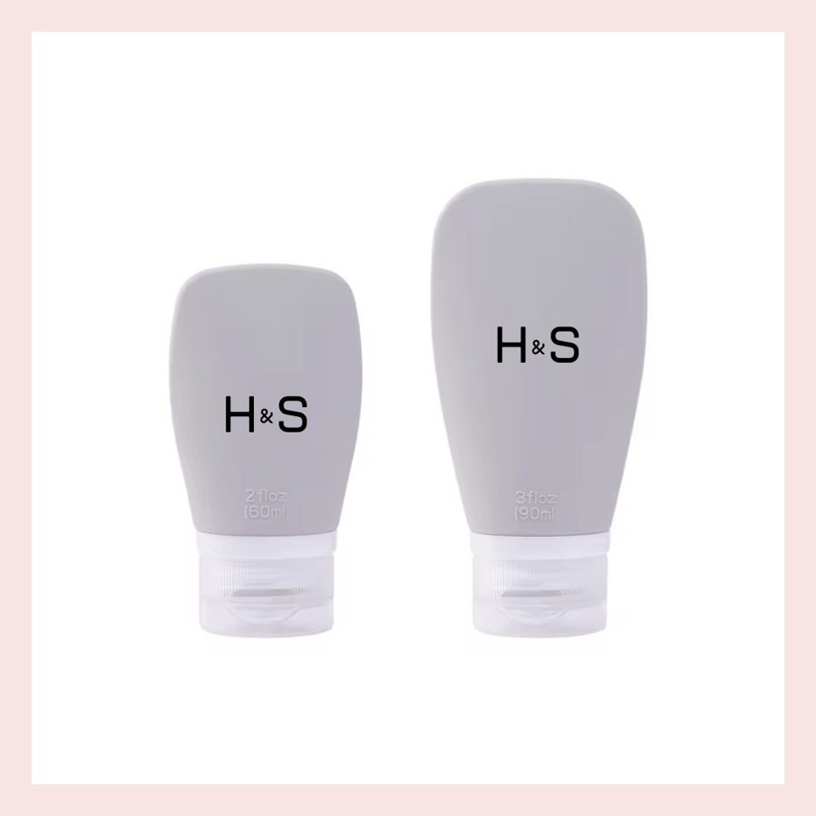 Silicone ferðatúpa 60ml – 8 litir