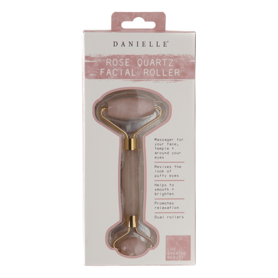 Danielle Dual Ended Rose Quartz Facial Roller