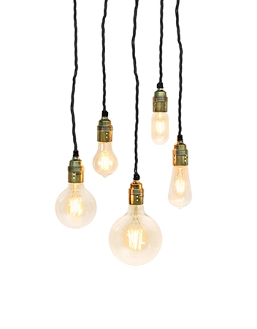 Decoration LED Clear G125 E27 2100K 320lm Dimmer comp.