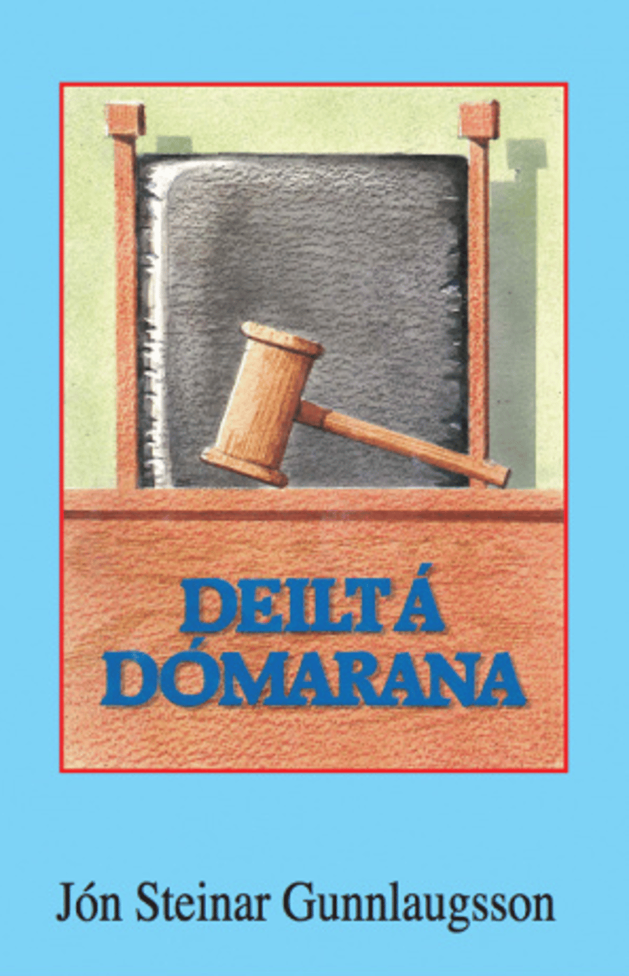 Deilt á dómarana