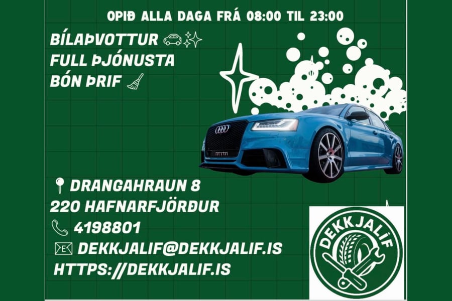 Láttu bílinn skína með alþrifum
