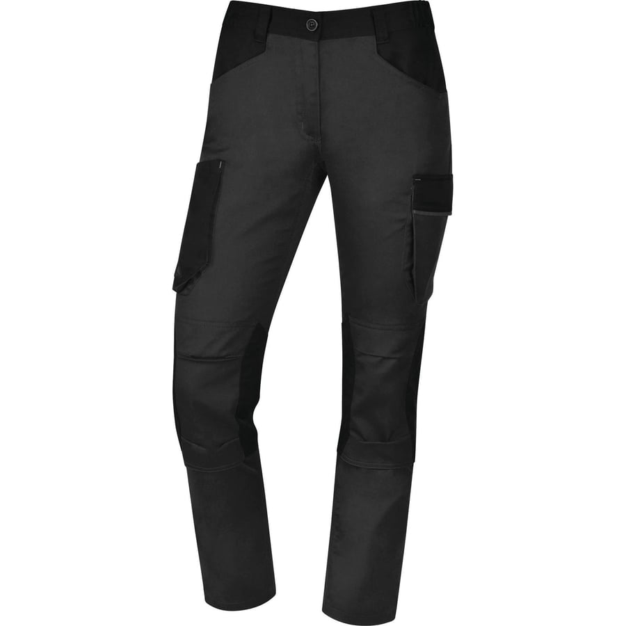 Delta Plus POLYESTER/COTTON MACH2 WORKING TROUSERS GREY/GREY M2PA3F TROUSERS XXL