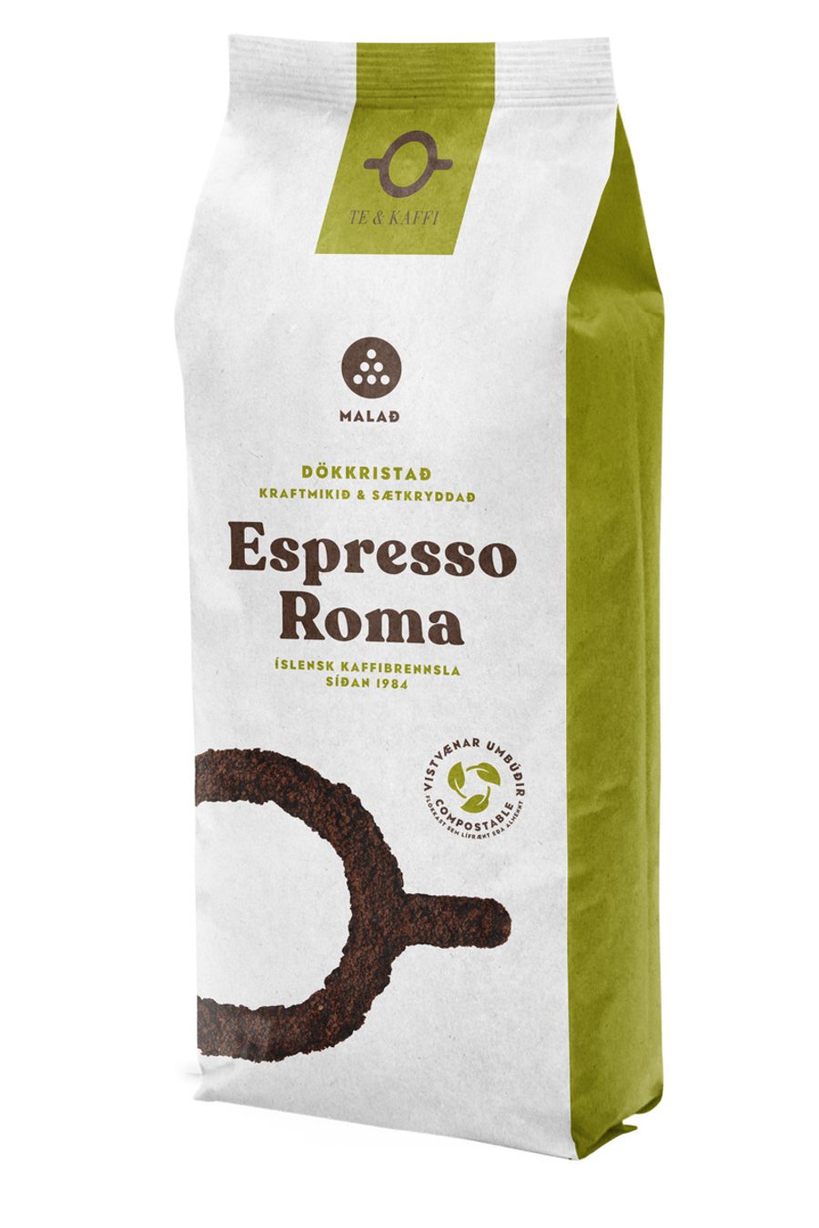 Te & Kaffi Espresso Roma malað 400 g