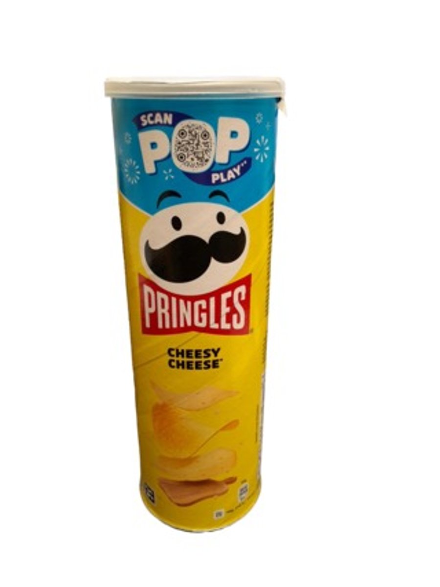 Pringles Cheezy Cheese snakk 165 g