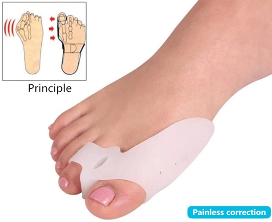 LS Foot Care Hallux Valgus Púði Tvöfalt