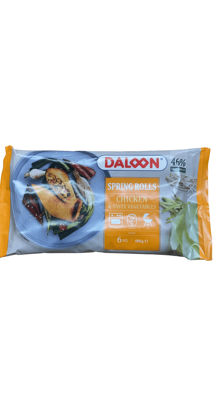 Daloon vorrúllur með kjúklingi og bragðgóðu grænmeti 600 g