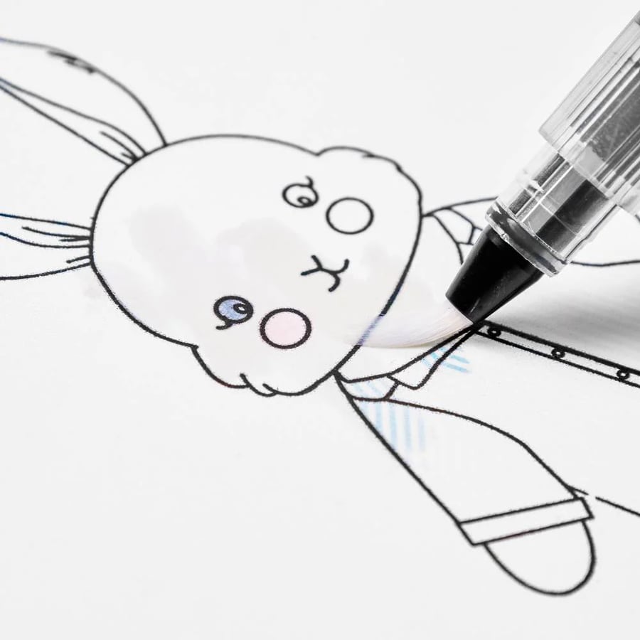Drew vatnslitabók Bunny