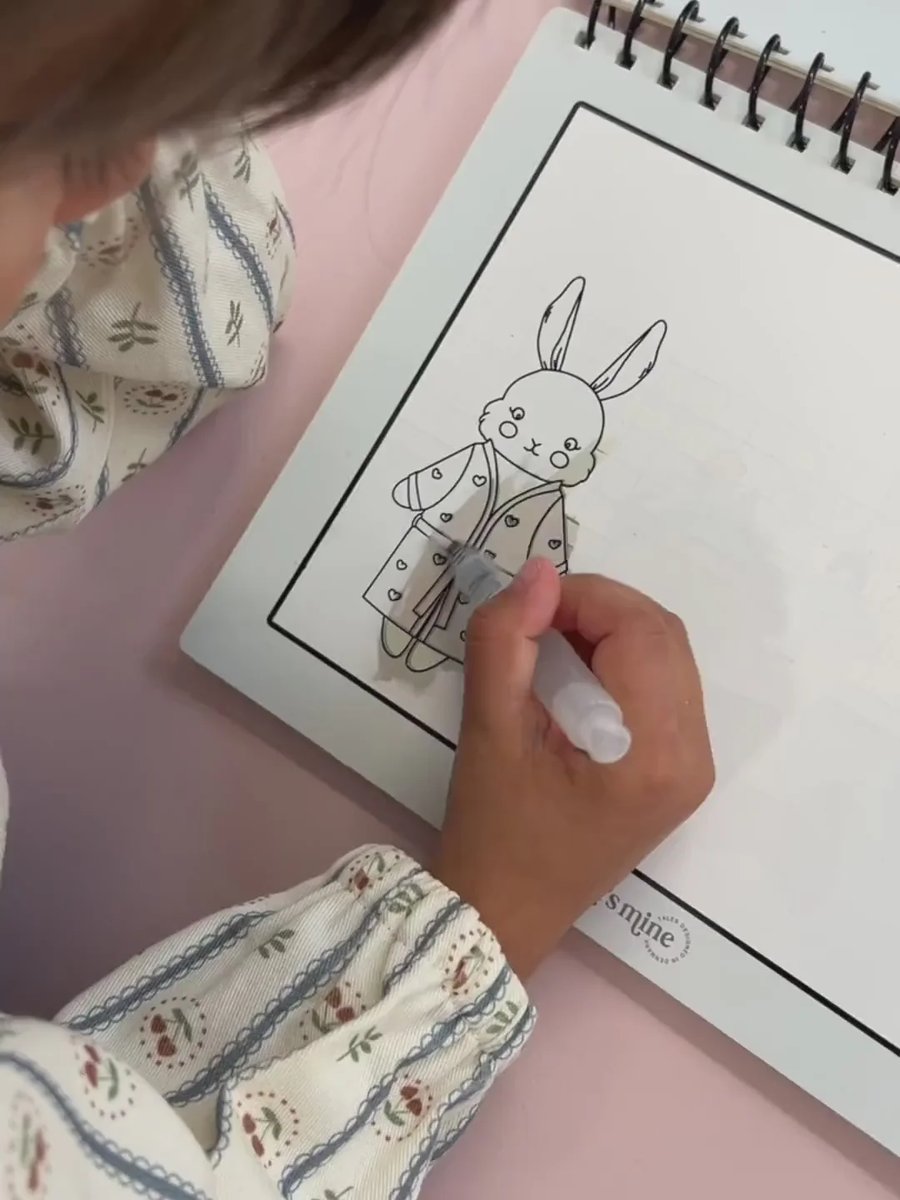 Drew vatnslitabók Bunny