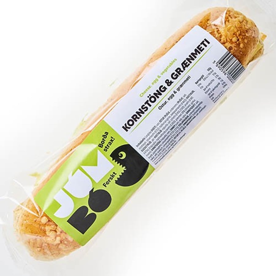 Jumbo langloka kornstöng, grænmeti 235 g