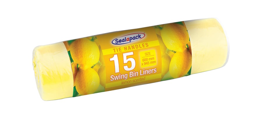 Seal-A-Pack ruslapokar 15 l 15 stk - Sítrónu
