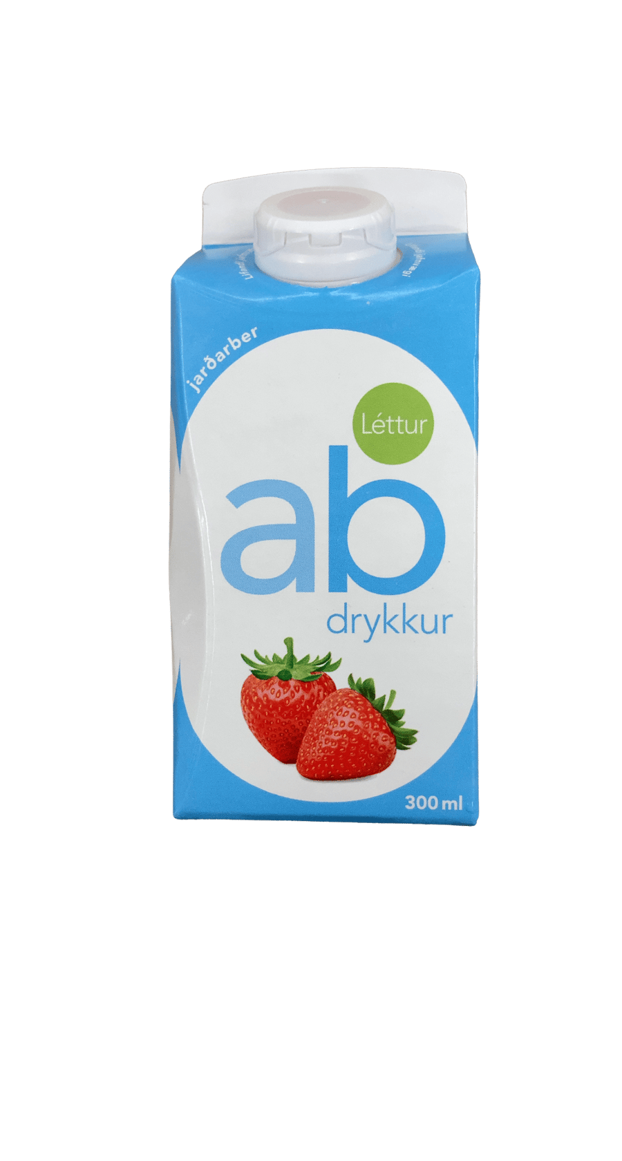 MS Léttur ab-drykkur með jarðarberjum 300 ml