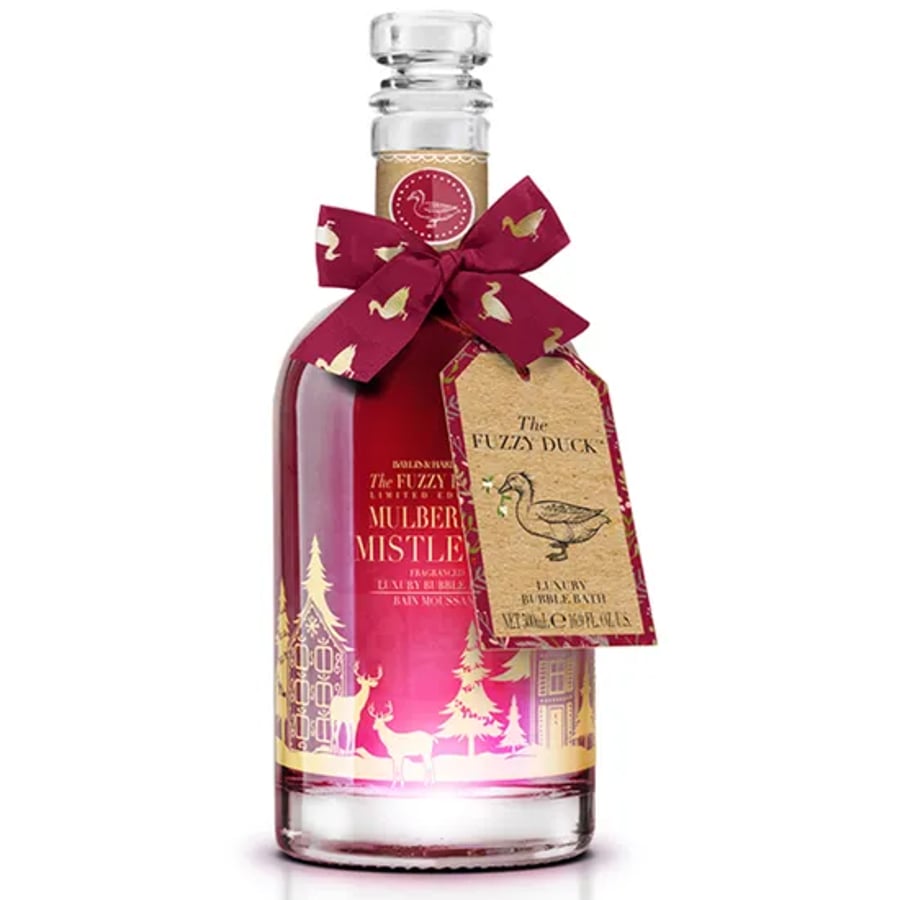 Baylis & Harding The Fuzzy Duck Winter Wonderland Light Up Bath Bubbles Decanter 500ml Gift