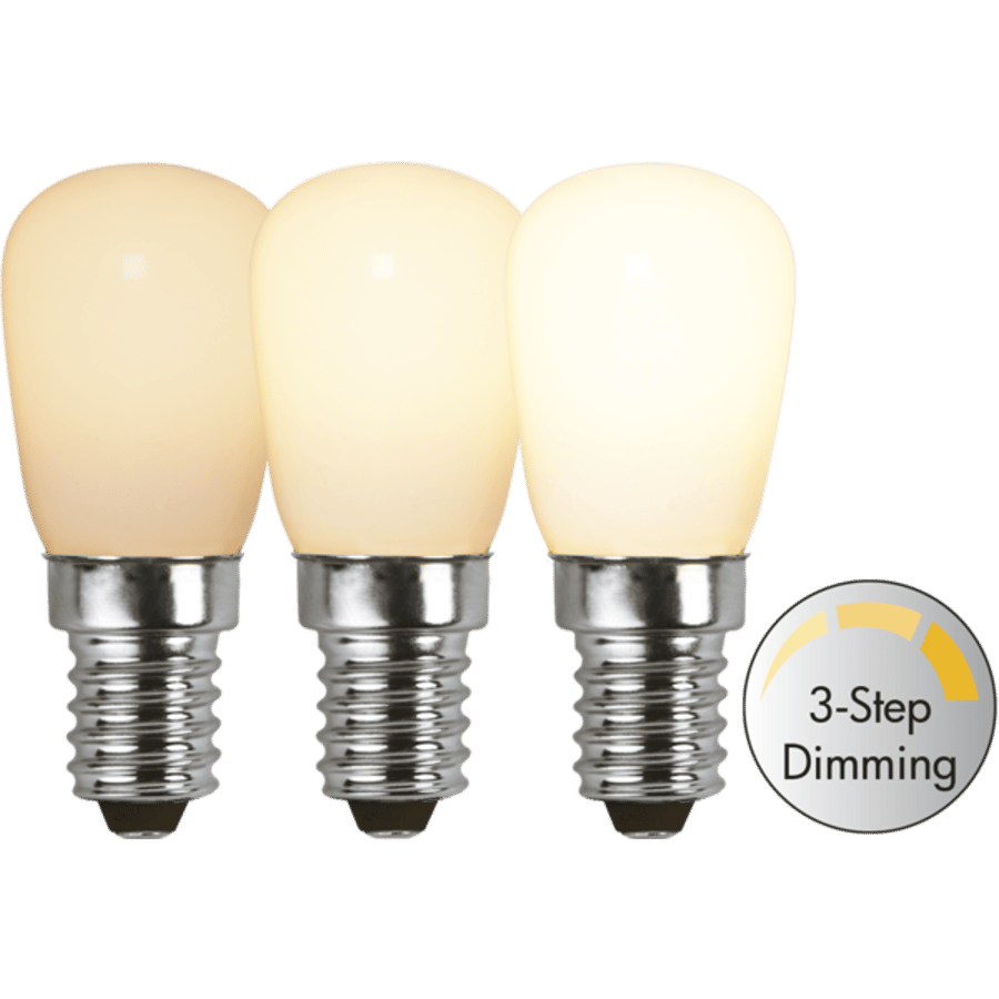 E14 2W 2700k 3-step Dim 150lm